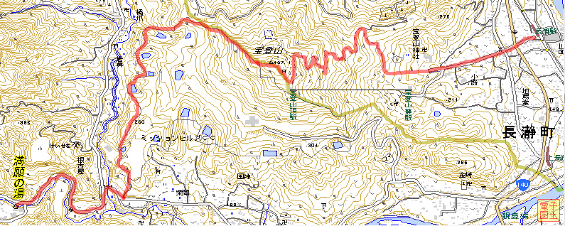 宝登山マップ